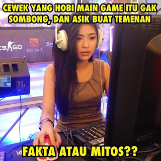 Berteman dengan Cewek Gamers