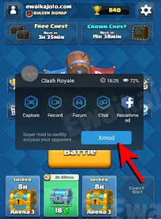 Cara Lihat Elixir Lawan Clash Royale