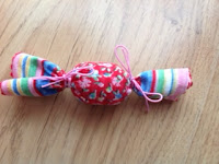 DIY play food: a bag of candy