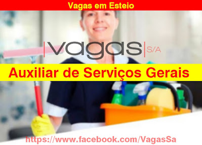 Casa de Festas abre vaga para Auxiliar de Serviços Gerais em Esteio