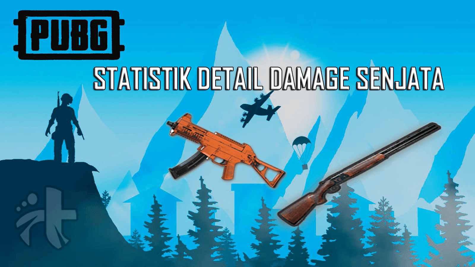 Statistik Detail Damage Semua Senjata PUBGM Termasuk M416 QBZ 95