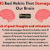 10 Bad Habits that Damage our Brain