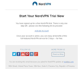 pada kesempatan hari ini saya akan emnyampaikan beberapa tips dan tips perihal √ Cara Mendapatkan Akun VPN Premium NordVPN Trial 3 hari
