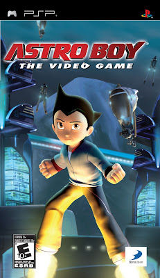 Free Download Astro Boy The Video Game PSP Cover Photo