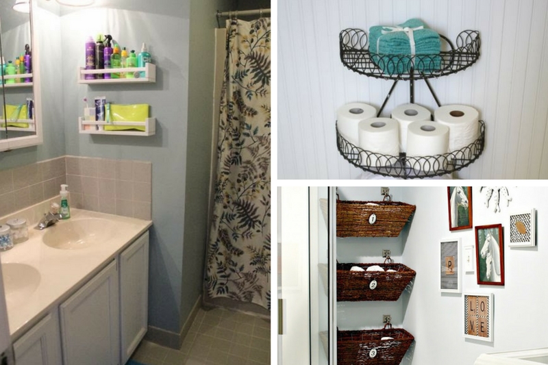 8 Best DIY Small Bathroom Storage Ideas  That Will Blow You 
