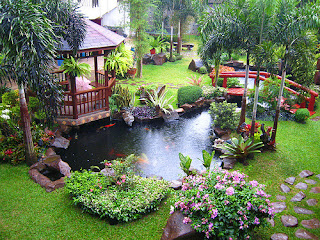 Taman dan kolam ikan