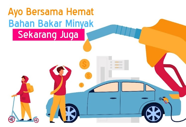 Contoh Poster Hemat Energi Bahan Bakar Minyak