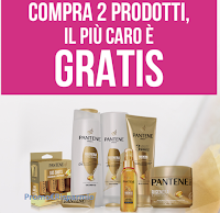 Pantene " 1+1" : il più caro è Gratis! come ricevere il rimborso