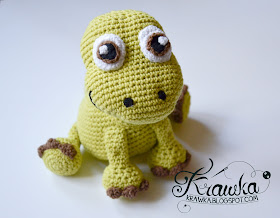 Krawka: Arlo the Apatosaurus from Pixar's The Good Dinosaur Pattern by Krawka