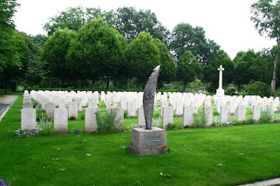 View of Bergen General Cemetery