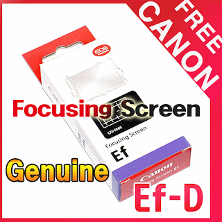 Genuine Canon Ef-D Focusing Screen for EOS 40D 50D (NEW