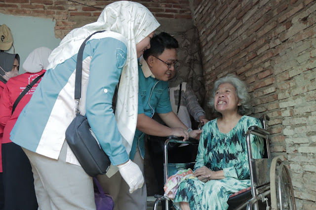 Polisi Peduli Kesehatan Disabilitas, Polresta Malang Kota Laksanakan Bakti Kesehatan