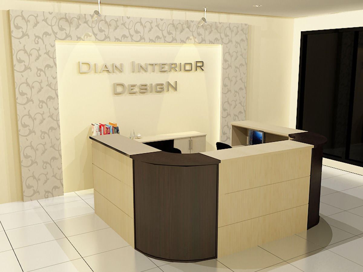 MEJA COUNTER DAN RESEPSIONIS - Dian Interior Design