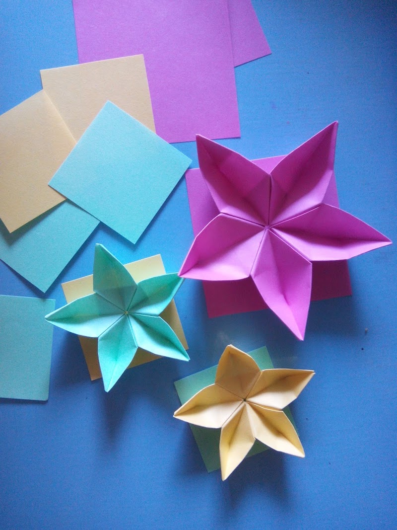 Inspirasi Gambar Cara Membuat Bunga Sakura Dari Kertas Origami, Gambar Bunga