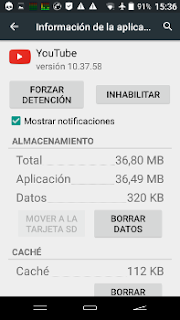 Inhabilita el Youtube - Opiniones Masmovil