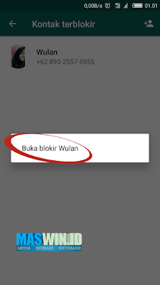  cara membuka nomor yang terblokir pada WhatsApp sangat mudah