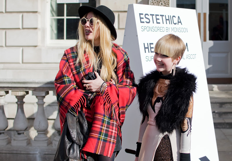 Street style at London Fashion Week