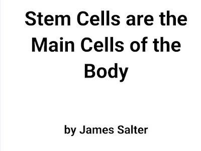Stem Cells are the Main Cells of the Body by James Salter