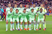 GETAFE C. F. Temporada 2022-23. Domingos Duarte, Enes Ünal, Borja Mayoral, Juan Iglesias, Omar Alderete, David Soria. Ángel Algobia, Luis Milla, Carles Aleñá, Damián Suárez, Djené. F. C. BARCELONA 1 GETAFE C. F. 0 Domingo 22/01/2023, 18:30 horas. Campeonato de Liga de 1ª División, jornada 18. Barcelona, estadio Spotify Camp Nou: 79.814 espectadores. GOLES: ⚽1-0: 35’, Pedri.