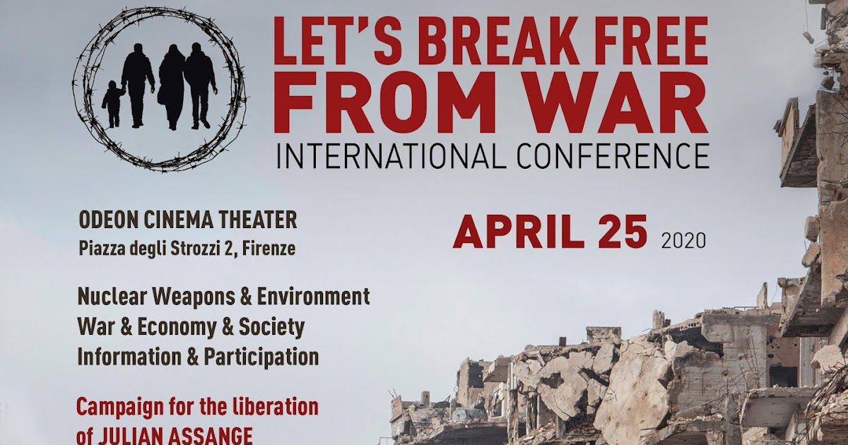 Resultado de imagem para pictures of LET'S BREAK FREE FROM WAR INTERNATIONAL CONFERENCE -- APRIL 25, 2020