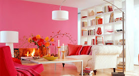 Decorar uma Sala em Cor de Rosa