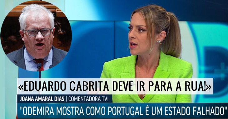 «Como é que é possível Costa manter Eduardo Cabrita?» Joana Amaral