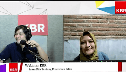 Webinar KBR tentang dampak perubahan iklim di Indonesia