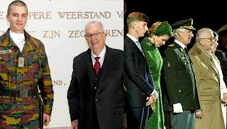 Prince Gabriel of Belgium begins military school