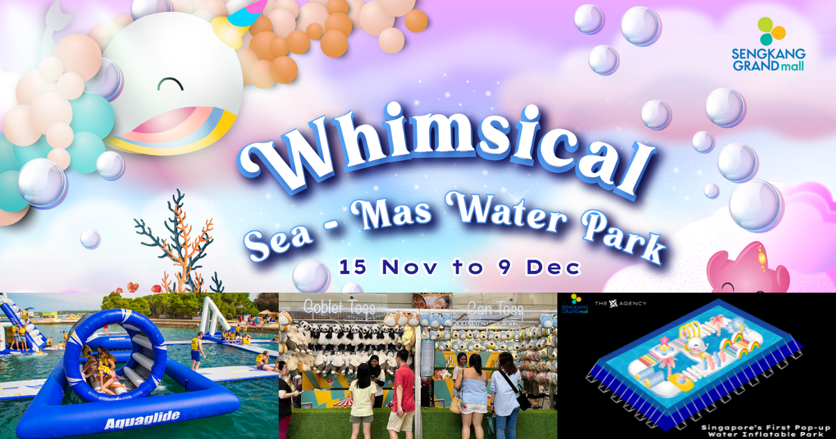 Whimsical Sea-Mas Water Park : Sengkang Grand Mall