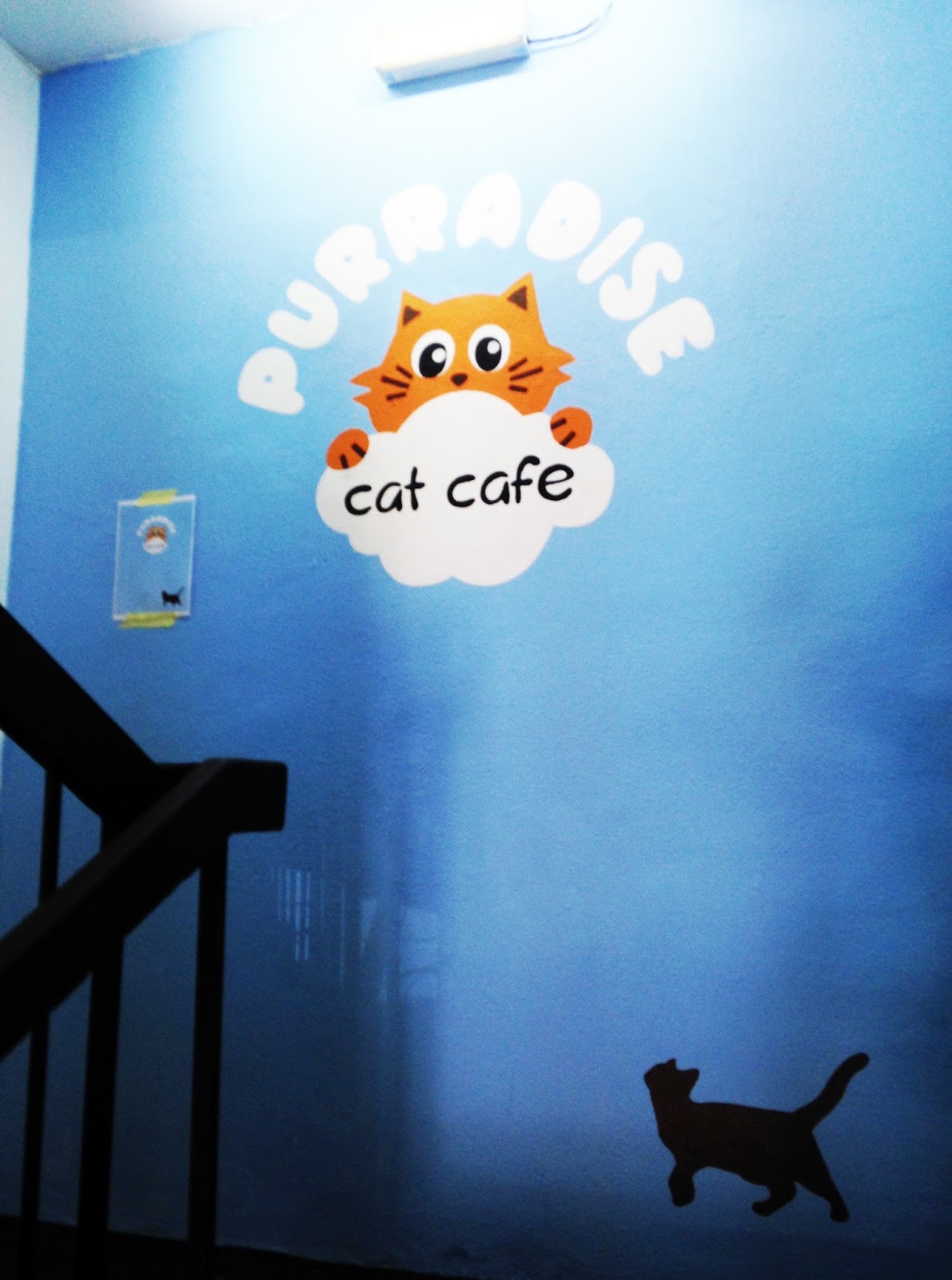 WARNA ARTS MURAL PURRADISE CAT CAFE WARNA ARTS MURAL PURRADISE CAT CAFE
