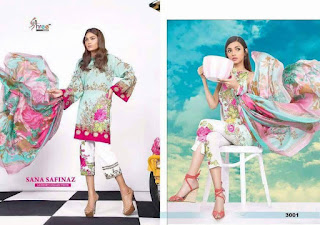 Sana Safinaz Luxuxry Muzlin Cotton Salwar Kameez by  Shree Fabs 