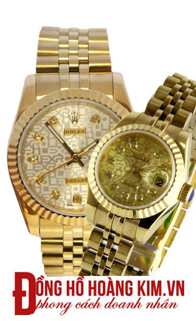 đồng hồ đôi rolex đẹp ấn tượng