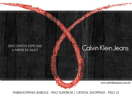calvin klein jeans liquidacao inverno 2011