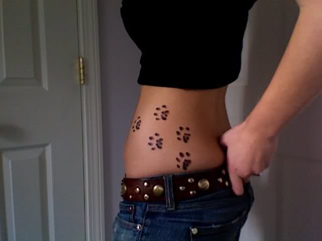 Cheetah Print Tattoos