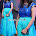 Sky Blue Floor Length Frock