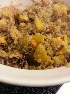 Quinoa with Butternut Squash and Pecans | Meatless Meals | Lent | Fall Recipes | Seasonal Eating | Meatless Monday