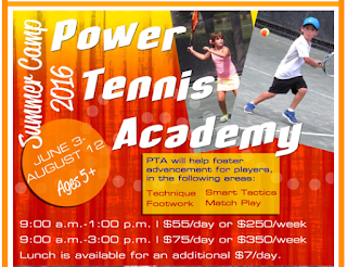 woodfield cc power tennis academy for kids