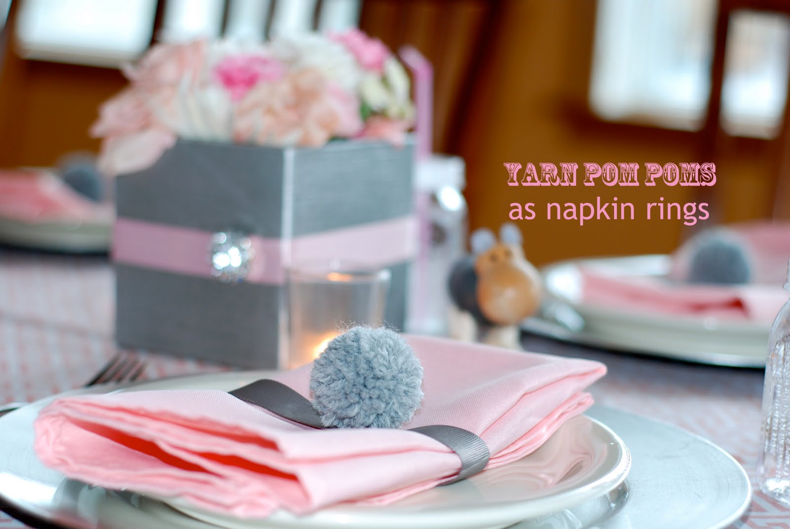 Loosh Creations: Pink and Silver Baby Shower Ideas