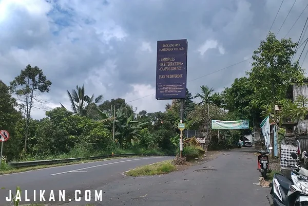 Single Touring Pendek ke Air Terjun Jembong di Ambengan