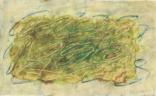 Jean Fautrier, L'Ile Verte, 1958