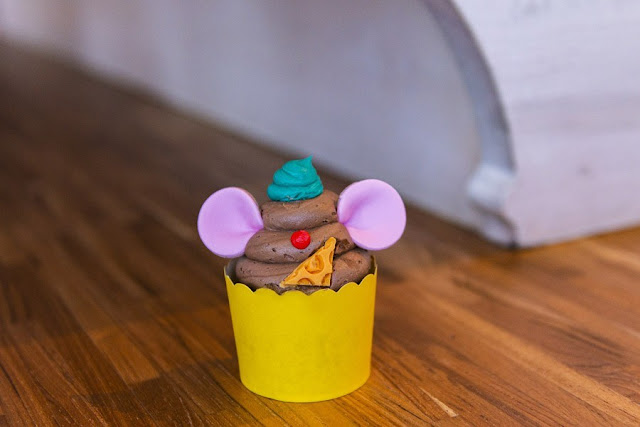 So This Is Love: A “Cinderella” Anniversary Tea Party, Gus Gus Cupcake