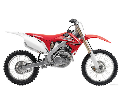 Honda CRF450R side view