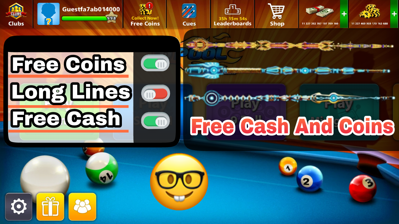 Download 8 Ball Pool Unlimited Cash (Mega MOD, Extended ... - 