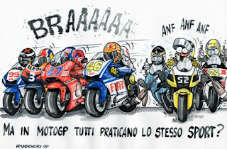 Gambar Karikatur Lucu Valentino Rossi