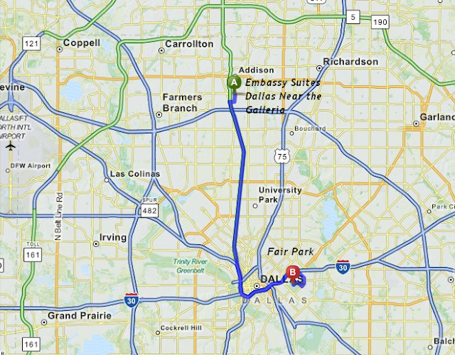 Fair Park is 25 minutes / 17 miles from Embassy Suites Dallas Near the Galleria