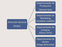 Ejemplo De Organigrama Horizontal De Una Empresa