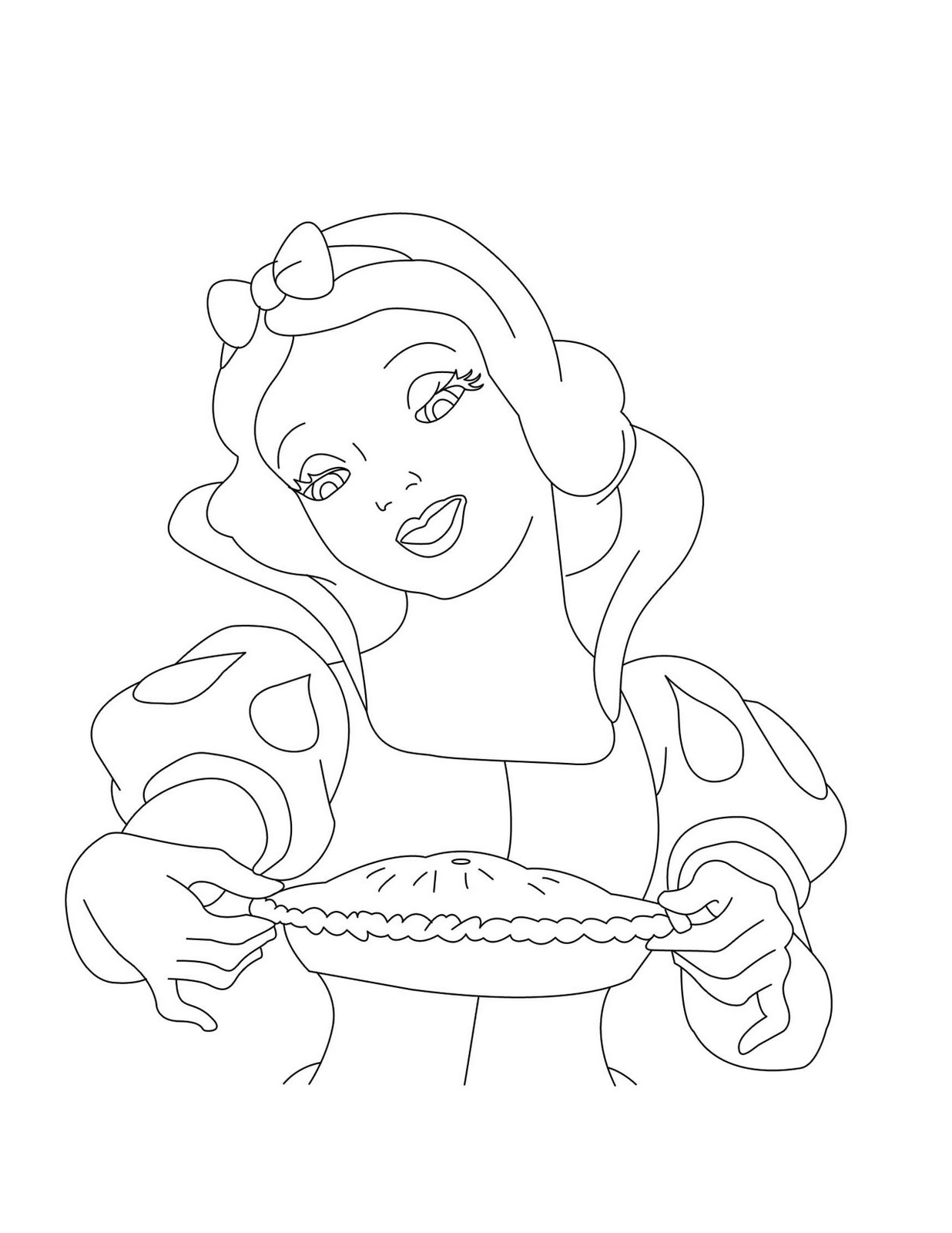  White  Disney Princess Coloring Pages To Girls  Kids Coloring Pages