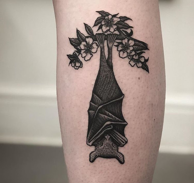 Tatuagens de morcego - 30 fotos e modelos femininos