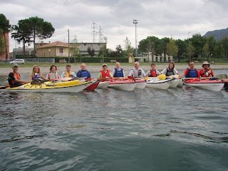 Foto di gruppo alla partenza davanti alla sede del CK90