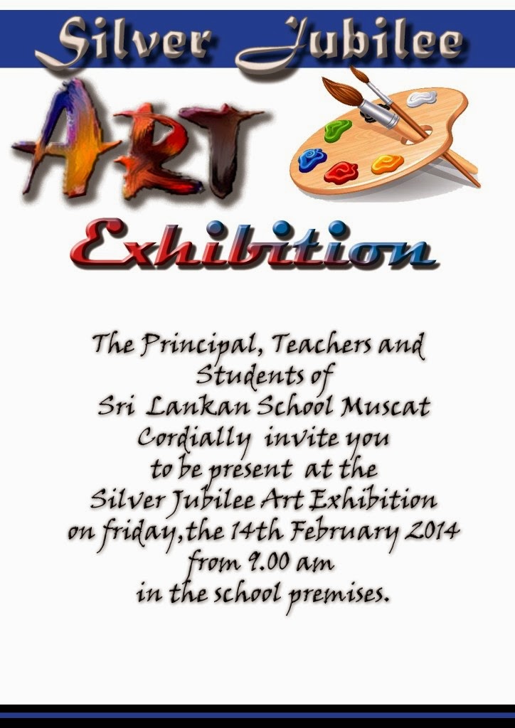 Sample Invitation For School Exhibition Gallery 